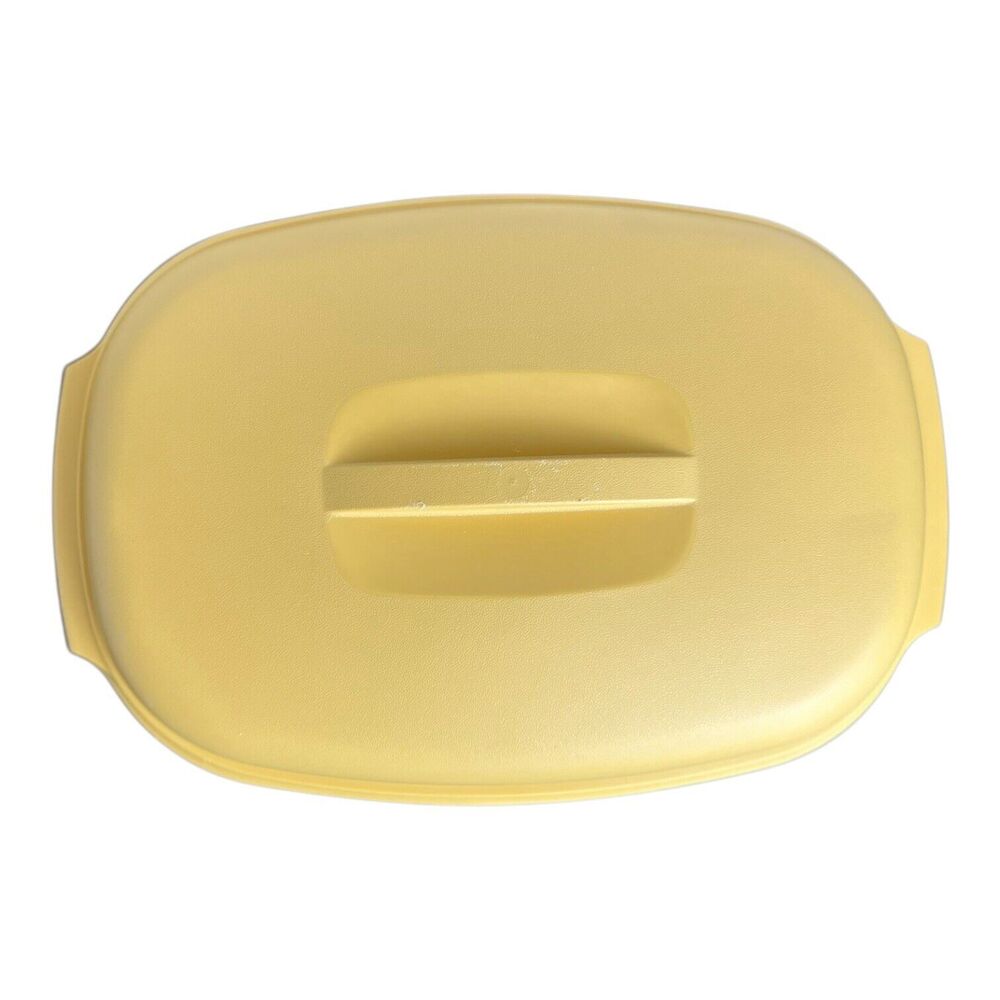 3 Pce Tupperware Microwave Rice Veggie Steamer Covered Container - Gold - #1273 - Picture 4 of 7